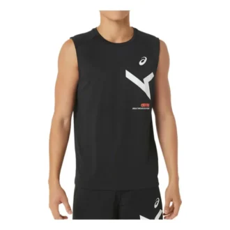 A-I-M DRY Ärmelloses T-Shirt „Black“