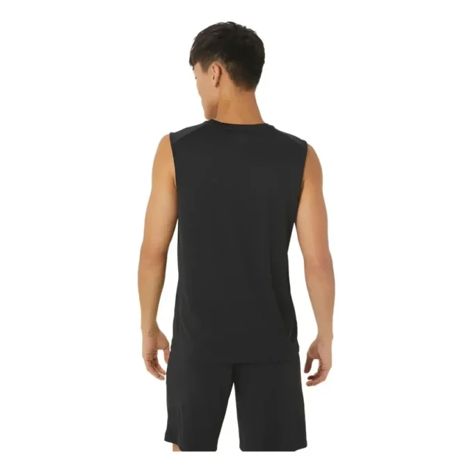 A-I-M DRY Ärmelloses T-Shirt „Black“