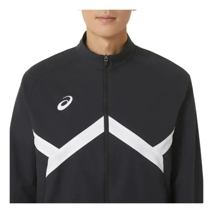 A-I-M Stretch-Stoffjacke „Schwarz“