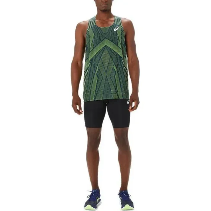 Actibreeze Singlet (asiatische Größen) „French Blue Safety Yellow“