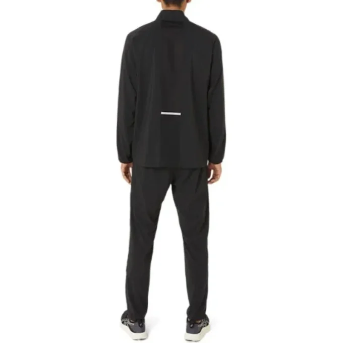 Asics A-I-M Cool Stretch Sommer-Webjacke „Performance Black“