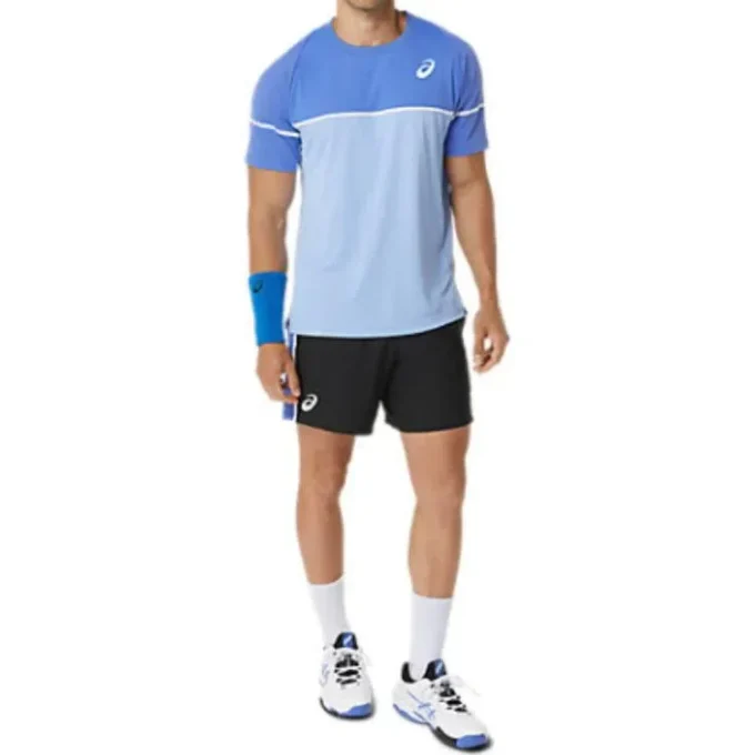 Asics Game Kurzarm-Oberteil „Sapphire“