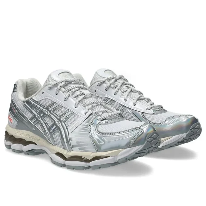Asics Gel-Kayano 12.1 „Holiday Pack – Cream Pure Silver“