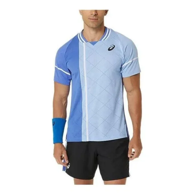Asics Match Actibreeze Kurzarm-Oberteil „Sapphire“