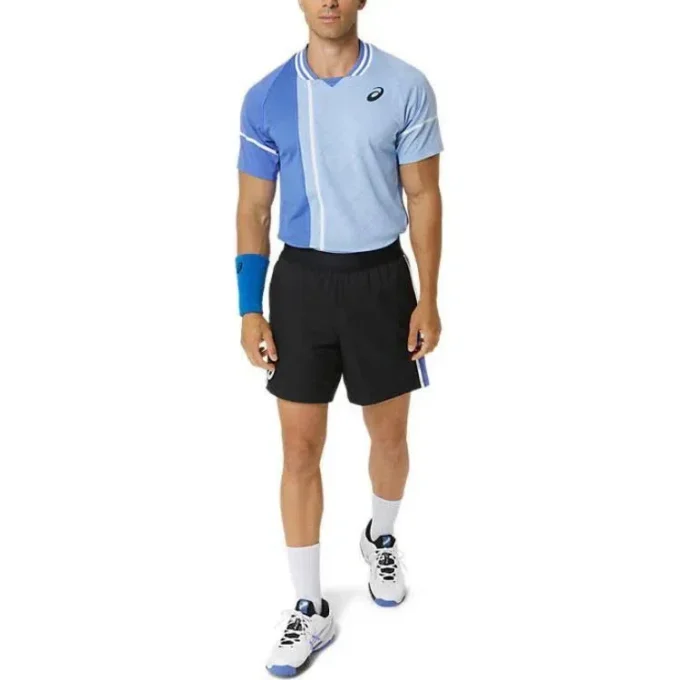 Asics Match Actibreeze Kurzarm-Oberteil „Sapphire“