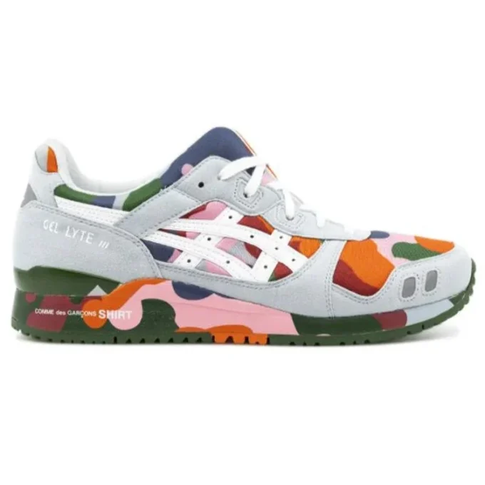 Asics x COMME des GARCONS SHIRT Gel-Lyte 3 „Colorful Camo“