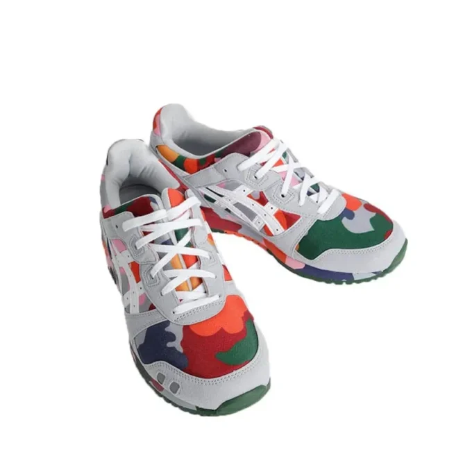 Asics x COMME des GARCONS Shirt Gel-Lyte 3 „Grey Red Multicolor“