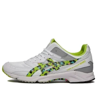 Asics x COMME des GARCONS Shirt Tarther SC „White Green Leopard“