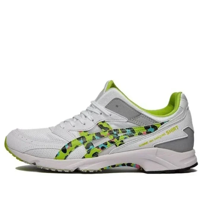 Asics x COMME des GARCONS Shirt Tarther SC „White Green Leopard“