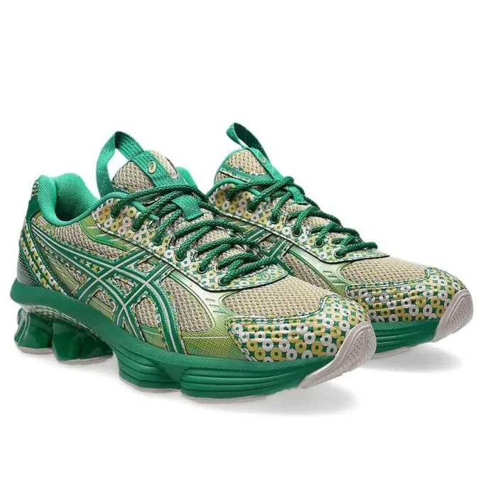 Asics x Kiko Kostadinov GEL-Kinetic Fluent US7-S „Watershed Rose Kale“