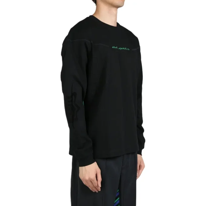 Asics x Kiko Kostadinov Novalis Bixance Langarm-T-Shirt „Black“