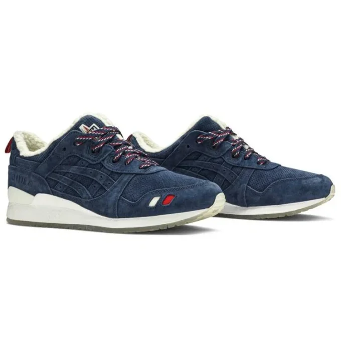 Asics x Kith x Moncler Gel-Lyte 3 „Navy“