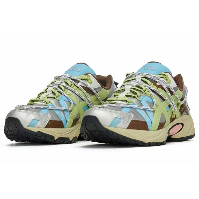 Asics x MYGE Gel-Kahana TR v2 „Green Brown Silver“