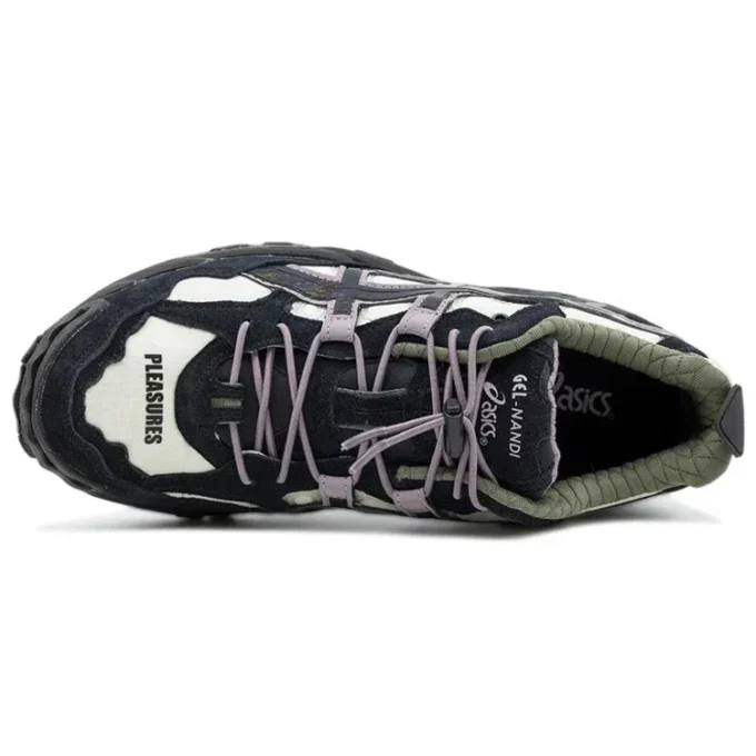 Asics x Pleasures Gel-Nandi „Cream Graphite“