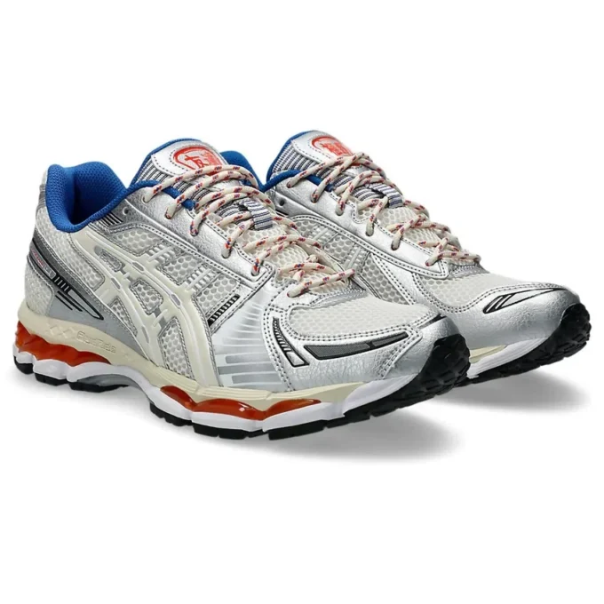 Asics x Ronnie Fieg Gel-Kayano 12.1 „Cream Blue Orange“