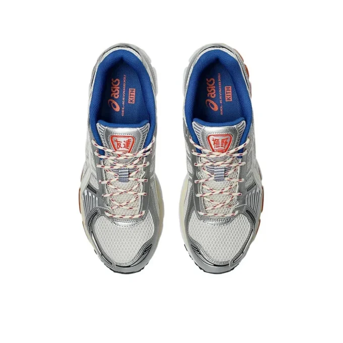 Asics x Ronnie Fieg Gel-Kayano 12.1 „Cream Blue Orange“