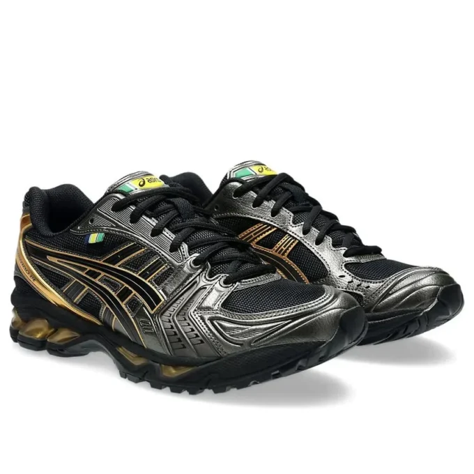 Asics x SENNA Gel-Kayano 14 „Black Pure Gold“