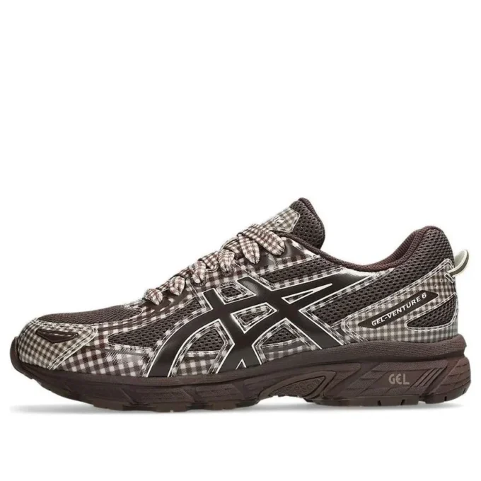Asics x Story mfg. GEL-Venture 6 „Reddish Brown Gingham“