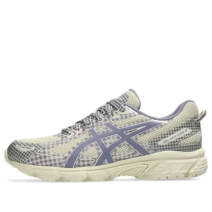 Asics x Story mfg. Gel-Venture 6 „Vanilla Violet Quartz Gingham“