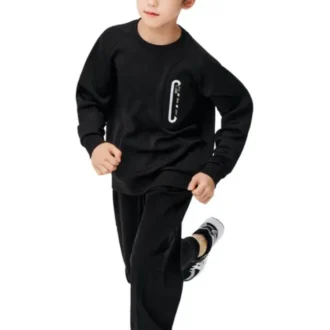 Casual-Pullover „Black“