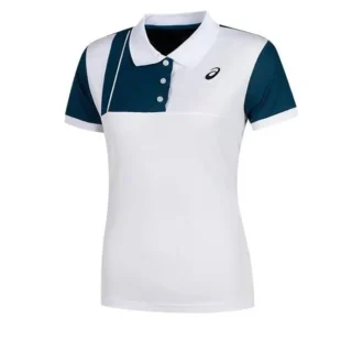 Classic Polo Shirt „White Blue“