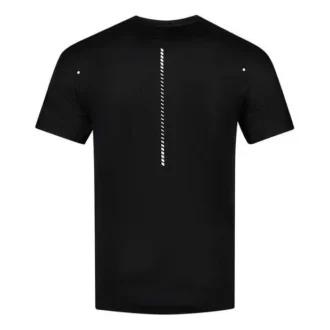 Core Kurzarm-T-Shirt „Schwarz“