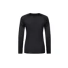 Core Langarm-Oberteil „Performance Black“