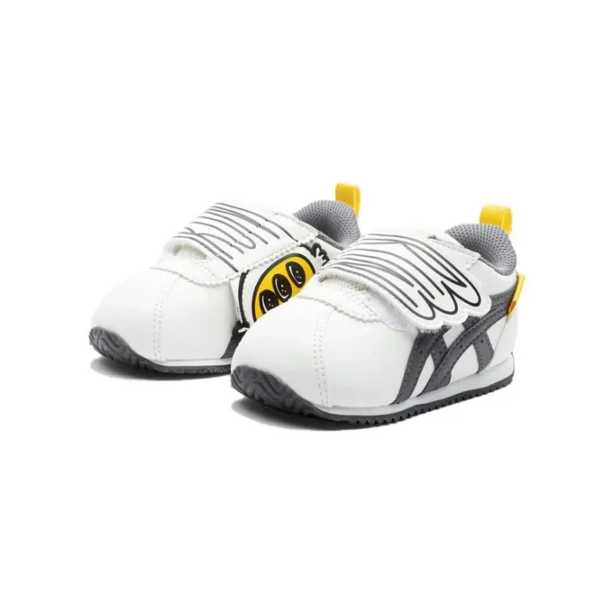 Cotla First Steps Schuhe „White Black Yellow“