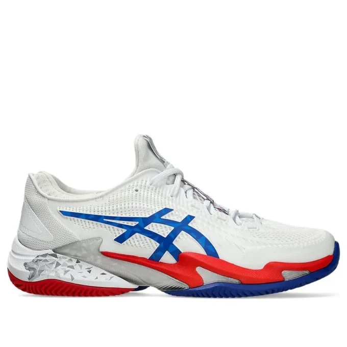 Court FF 3 Novak Clay „Paris White Asics Blue“