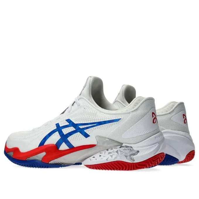 Court FF 3 Novak Clay „Paris White Asics Blue“