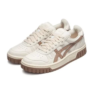 Court MZ Retro Casual Skateboard-Schuhe Unisex Weiß Braun