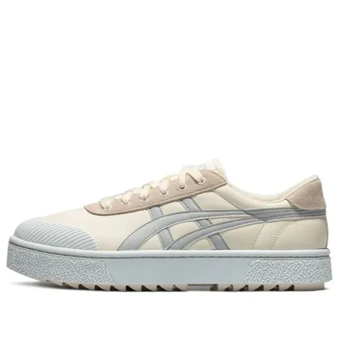 Court Trail Sneakers Elfenbein/Blau