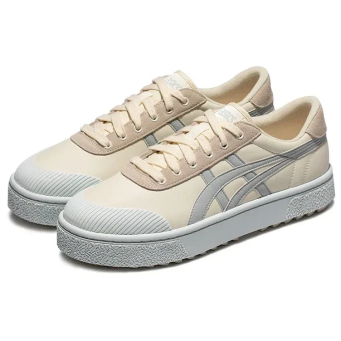 Court Trail Sneakers Elfenbein/Blau