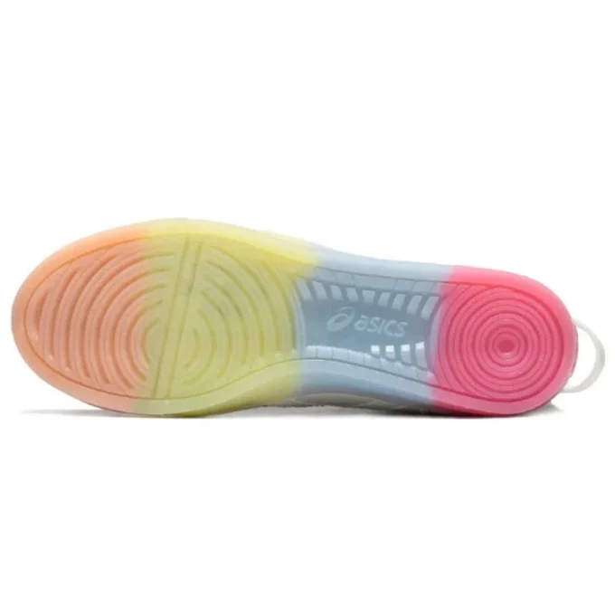 Double Clutch Milk White Retro Casual High Board Schuh „White Pink“