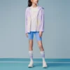 Farbenfrohe Logo-Jacke „Purple“