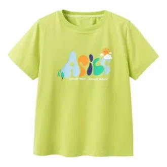 Farbenfrohes Logo-T-Shirt „Green“