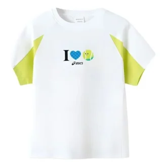 Freizeit-T-Shirt „White Green“