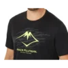 Fujitrail Lauf-T-Shirt „Black Green“