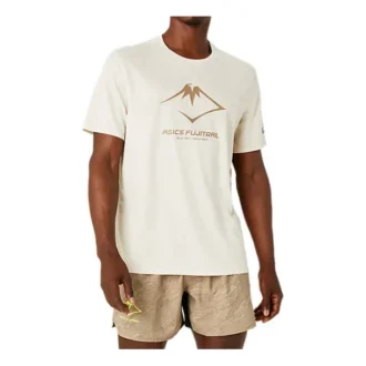 Fujitrail Lauf-T-Shirt „Oatmeal“