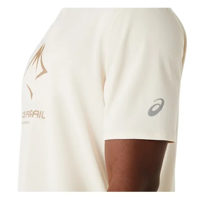 Fujitrail Lauf-T-Shirt „Oatmeal“