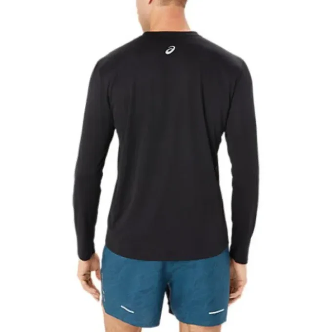 Fujitrail Logo Langarm-T-Shirt „Schwarz Gelb“