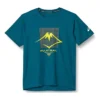 Fujitrail Logo SS Oberteil „Ink Teal“