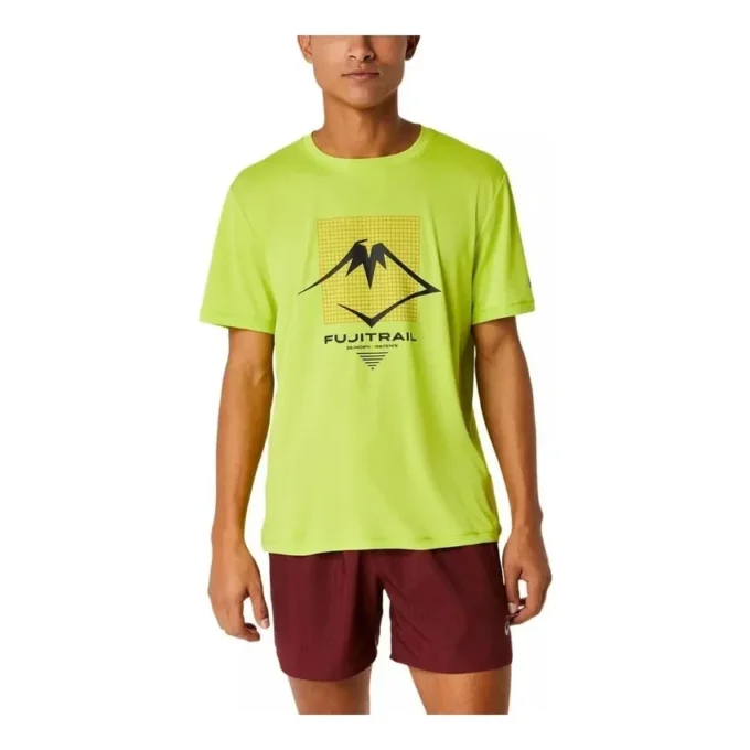 Fujitrail Logo T-Shirt „Neon Lime“