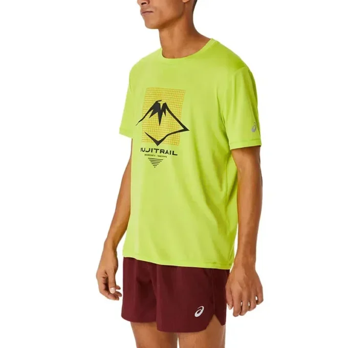 Fujitrail Logo T-Shirt „Neon Lime“