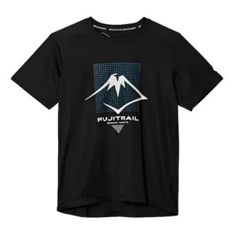 Fujitrail Logo T-Shirt „Schwarz“