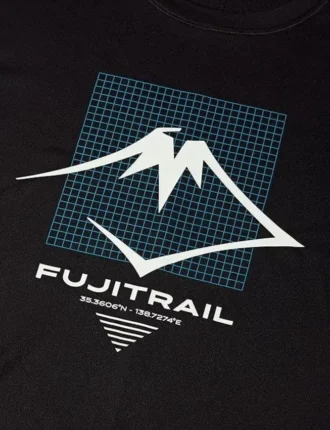 Fujitrail Logo T-Shirt „Schwarz“