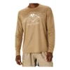 Fujitrail Running Langarm-T-Shirt „Oatmeal“