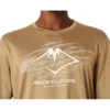Fujitrail Running Langarm-T-Shirt „Oatmeal“