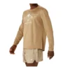 Fujitrail Running Langarm-T-Shirt „Oatmeal“