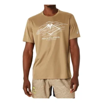 Fujitrail Running T-Shirt „Tan White“